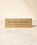 MNSA engraved brass plate, AI-generated product visualization